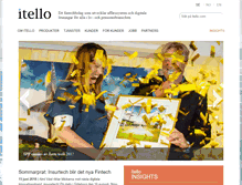Tablet Screenshot of itello.com