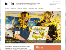 Tablet Screenshot of itello.se